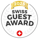 Swiss guest award logo